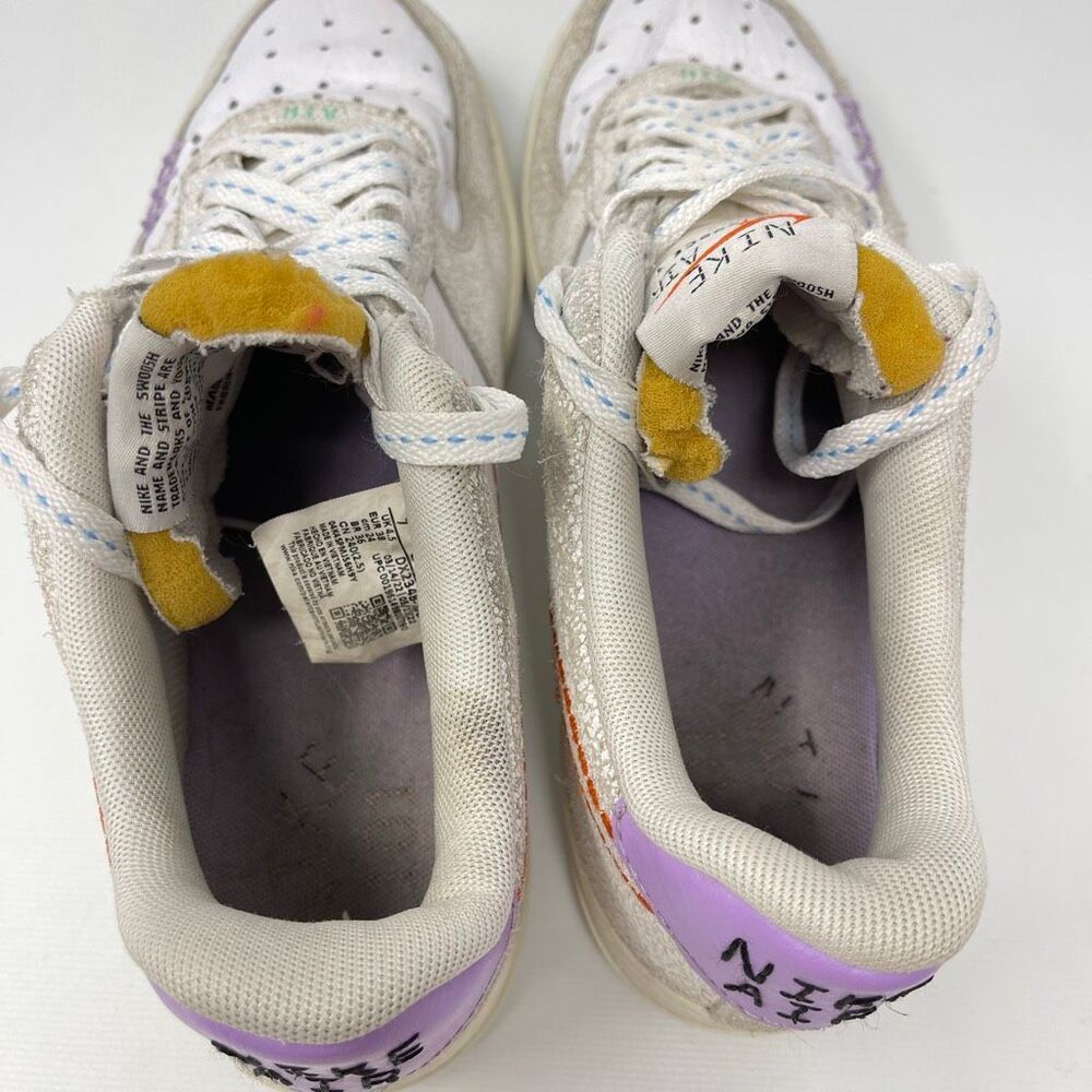Nike Air Force 1 ‘07 SE 101 Lace Up Sneaker Shoes DX2348-100 Women’s Size 7 - Picture 9 of 10